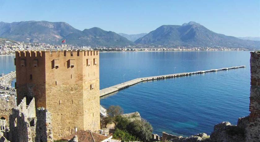 Alanya Beach Hotel Exterior foto